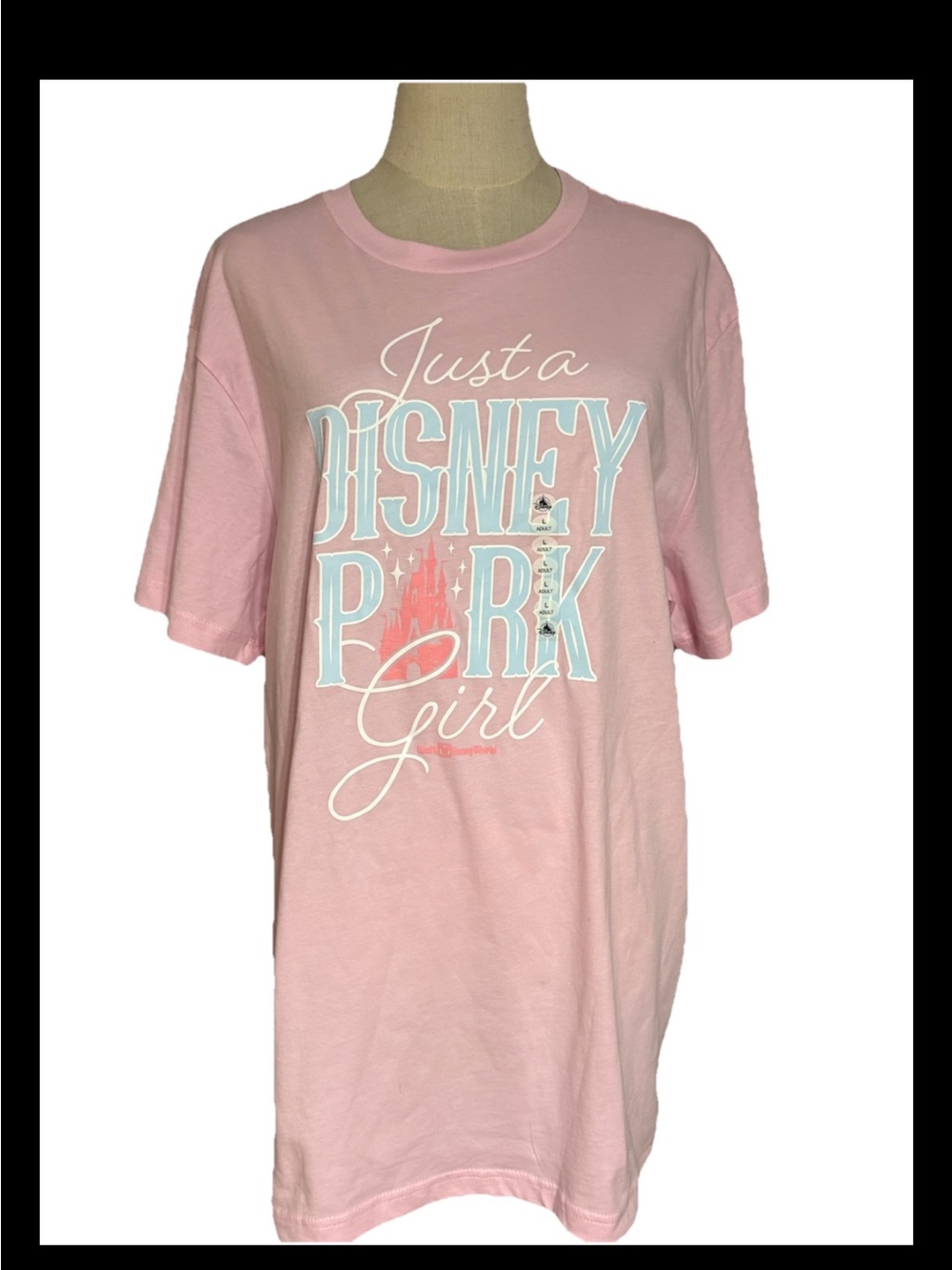 Disney Parks 2026 Walt disney world Just A Disney Park Girl Castle Pink large